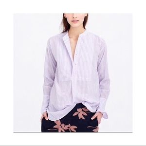 J. Crew tux purple popover
